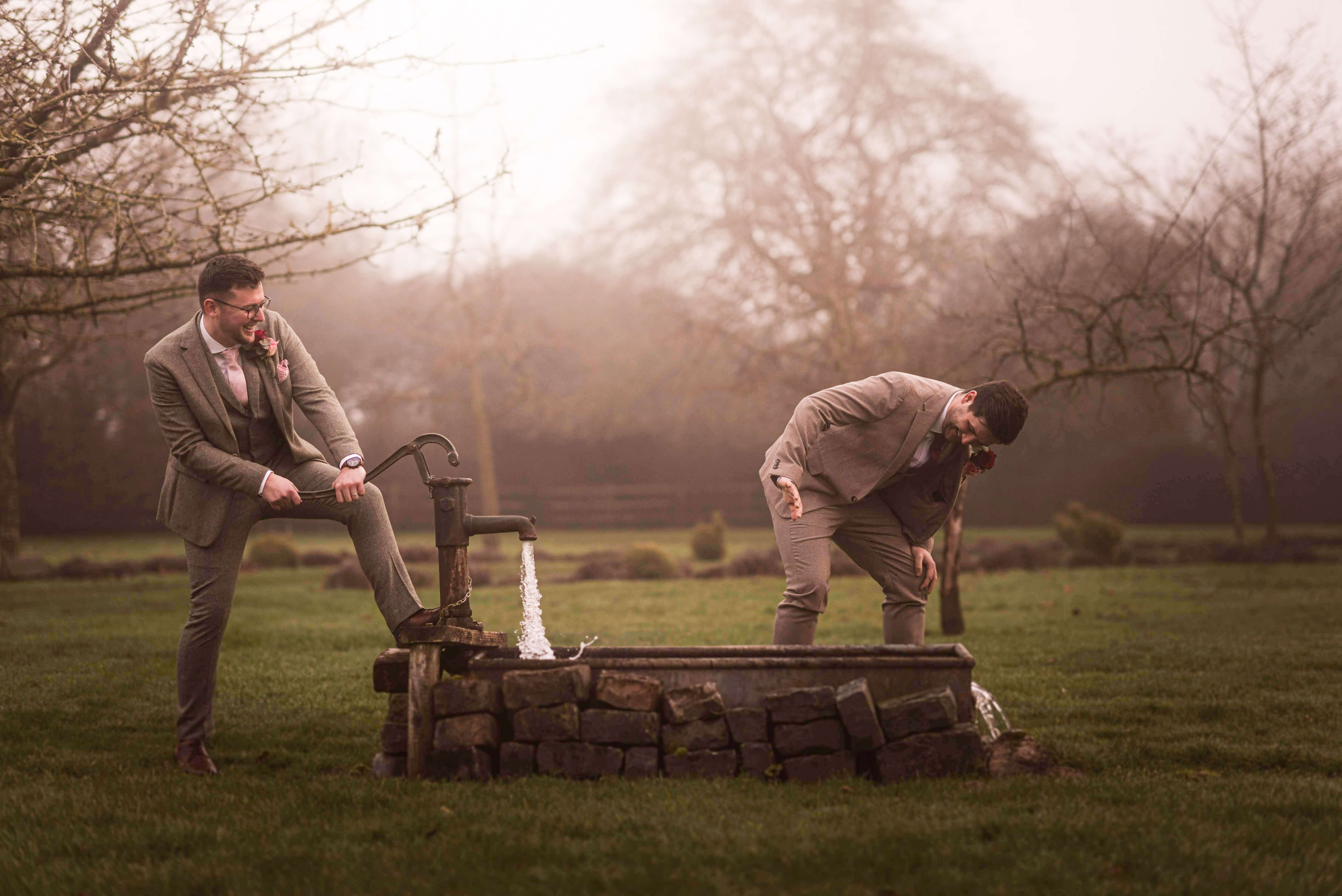Water Well - First Wedding Photo